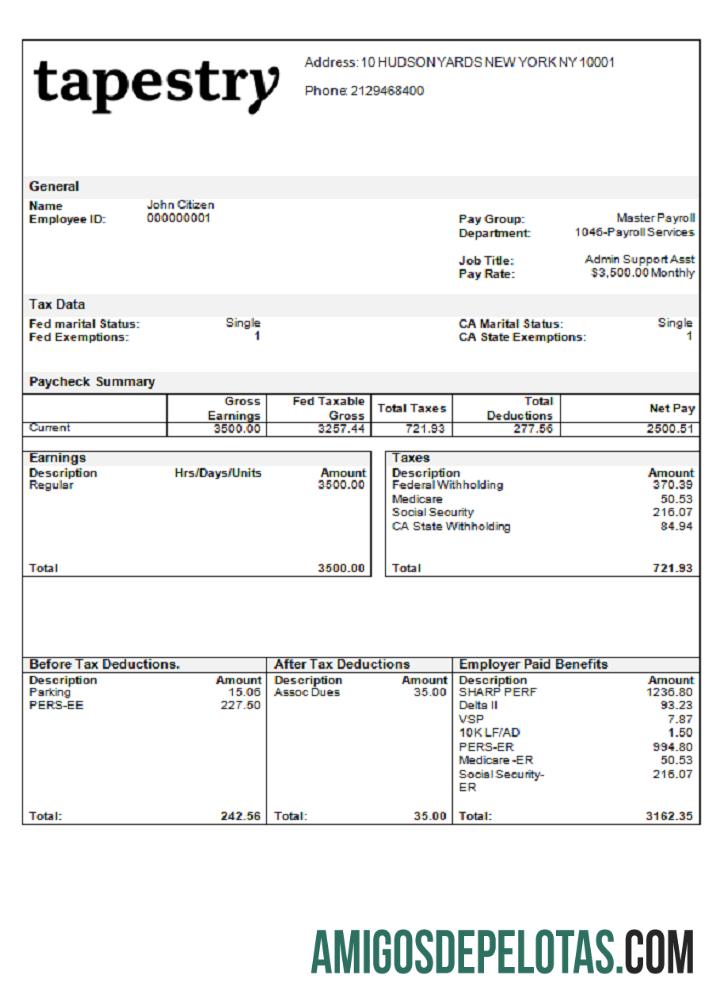 Folha de funcionários da empresa de vestuário dos EUA baixar para verificação